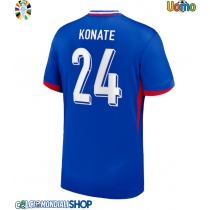 Maglie da calcio Francia Ibrahima Konate #24 Prima Maglia Europei 2024 Manica Corta